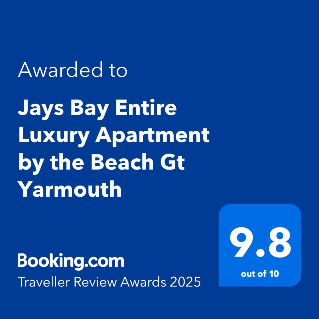 Jays Bay Entire Luxury Apartment By The Beach Gt Yarmouth Great Yarmouth Kültér fotó